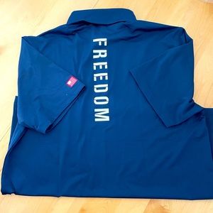 Men’s Under Armour Freedom Polo. Medium (academy)